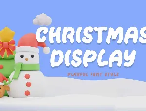 Christmas Display Demo font
