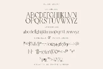 Belle Quest font