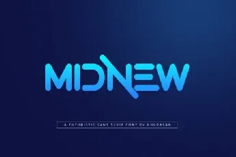 Midnew font