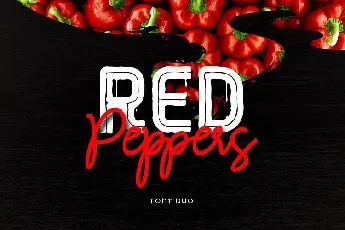 Red Peppers Duo font