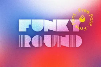 Funky Round font