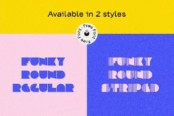 Funky Round font