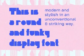 Funky Round font