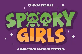 Spooky Girls font