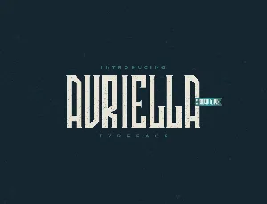 Avriella font