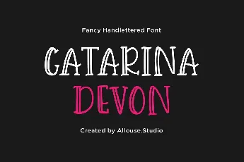 Catarina Devon Demo Version font