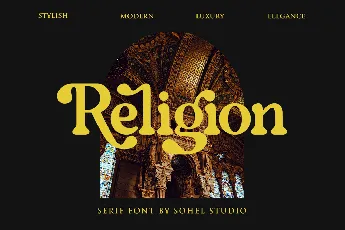 Religion Demo font