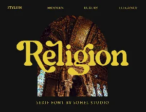 Religion Demo font