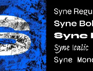 Syne font