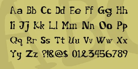 Star 5 Five font