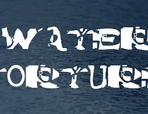 Water Torture font