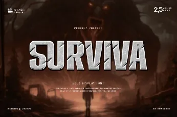 Surviva font