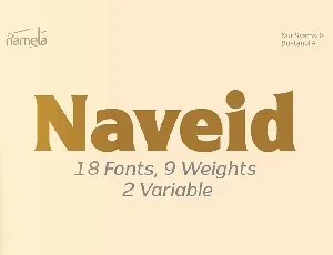 Naveid font