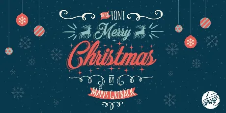 Merry Christmas font