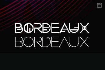 Bordeaux font