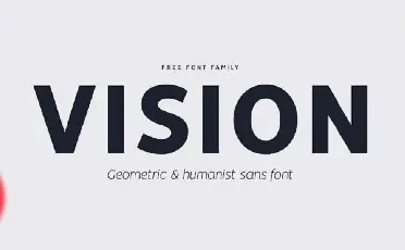 Vision Family Free font