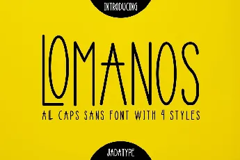 Lomanos font