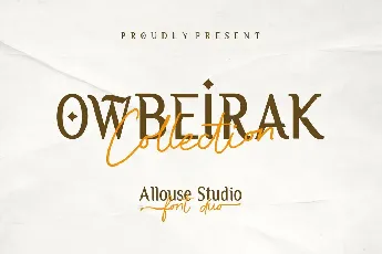 Owbeirak Sri Demo font