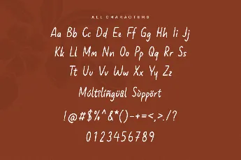 Bittle Almond font