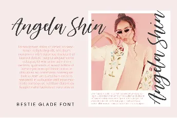 Bestie Glide font