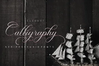 Wellington Script font