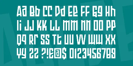 Armor Piercing 2.0 BB font