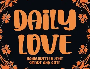Daily Love font