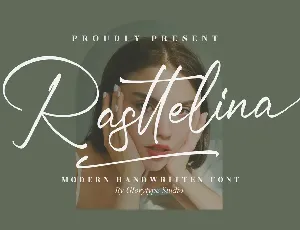 Rasttelina â€“ Modern Handwritten font