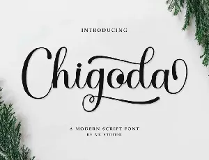 Chigoda font