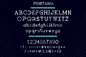 Perky Area Slab Serif font