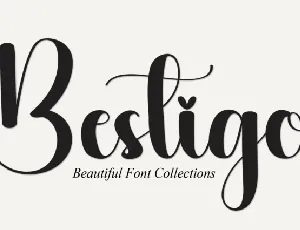 Bestigo Script font