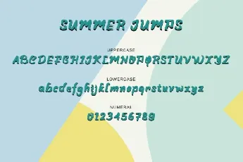 Summer Jumps Display font