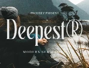 Deepest font