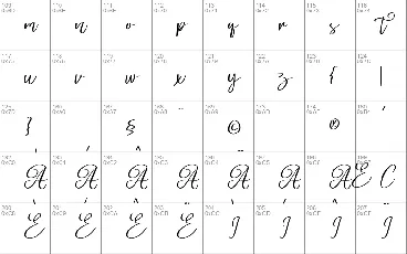 Antens Script font