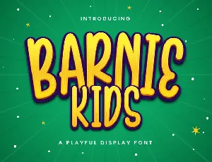 BARNIE KIDS font