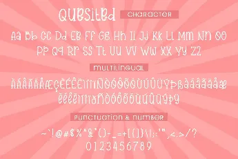 Quesited Demo Version font