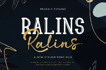 Ralins Demo font