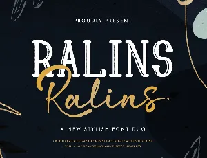 Ralins Demo font