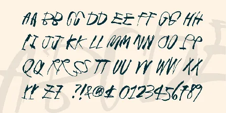 Black Crow King font