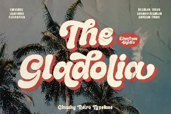 Gladolia font