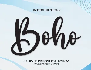 Boho Typeface font