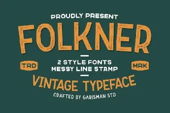 Folkner Display font