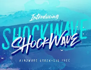 Shockwave font