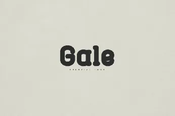 Gale Display font