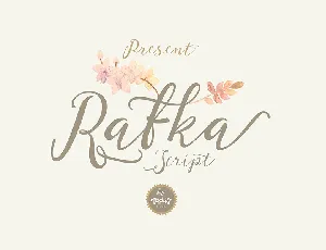 Rafka Script font