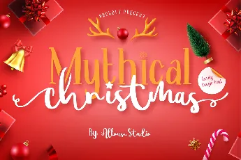 Mythical Christmas Demo font