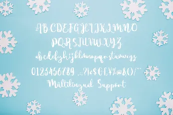 Mythical Christmas Demo font