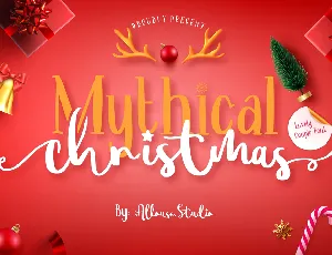 Mythical Christmas Demo font