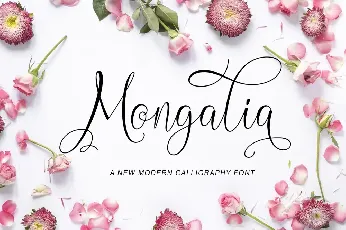 Mongalia font