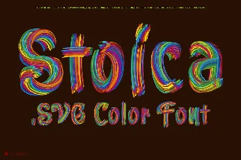 Stoica Brush font